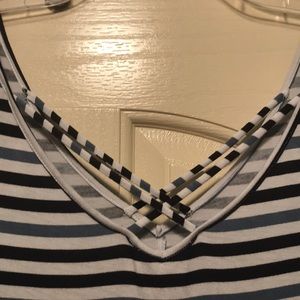 Lane Bryant Tops - Blue striped Lane Bryant shirt Lane Bryant Tops - Blue striped Lane Bryant shirt